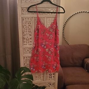 floral mini dress